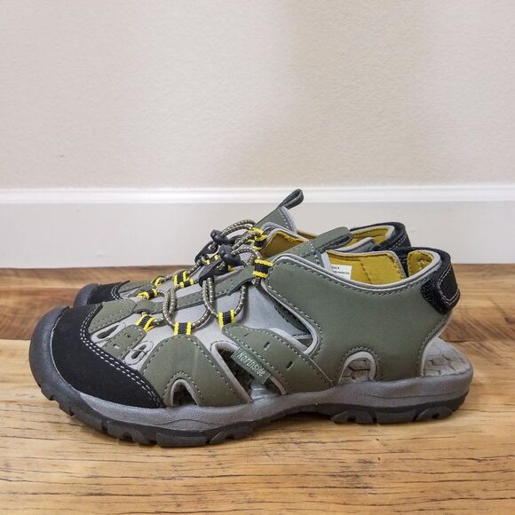 Northside Boys Sport Sandals Closed Toe Fisherman Size 4 - Picture 3 of 7